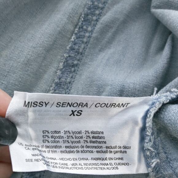 Vintage America Blues Sinclair Blue Embroidered Button Up Shirt Size XS - Picture 10 of 11